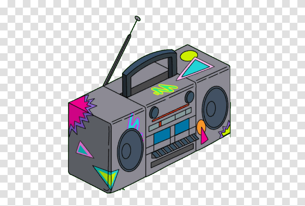 Boombox Animation Clip Art, Electronics, Tape Player, Stereo, Cassette Player Transparent Png