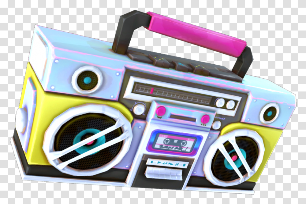 Boombox Back Bling Fortnite Boombox, Electronics, Stereo, Tape Player, Cassette Player Transparent Png