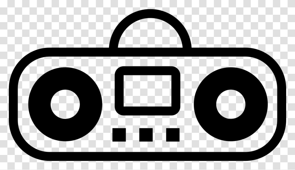 Boombox Cartoon Variant Icon Free Download, Electronics, Stereo, Camera, Digital Camera Transparent Png
