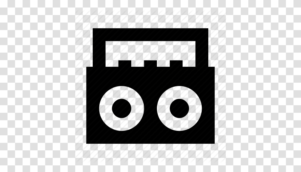 Boombox Cassette Player Cassette Recorder Radio Stereo Stereo Icon, Electronics, Speaker, Audio Speaker, Piano Transparent Png