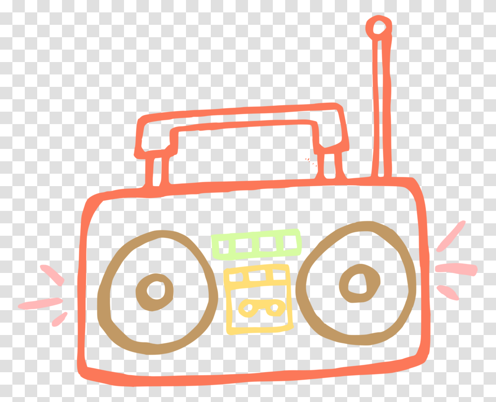 Boombox Drawing Openoffice Draw Download Encapsulated Postscript, Radio, Fire Truck, Vehicle, Transportation Transparent Png