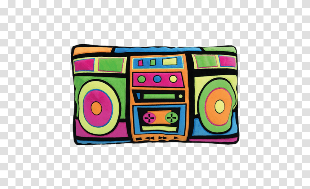Boombox Fleece Embroidered Microbead Pillow Iscream, Electronics, Bus, Vehicle Transparent Png