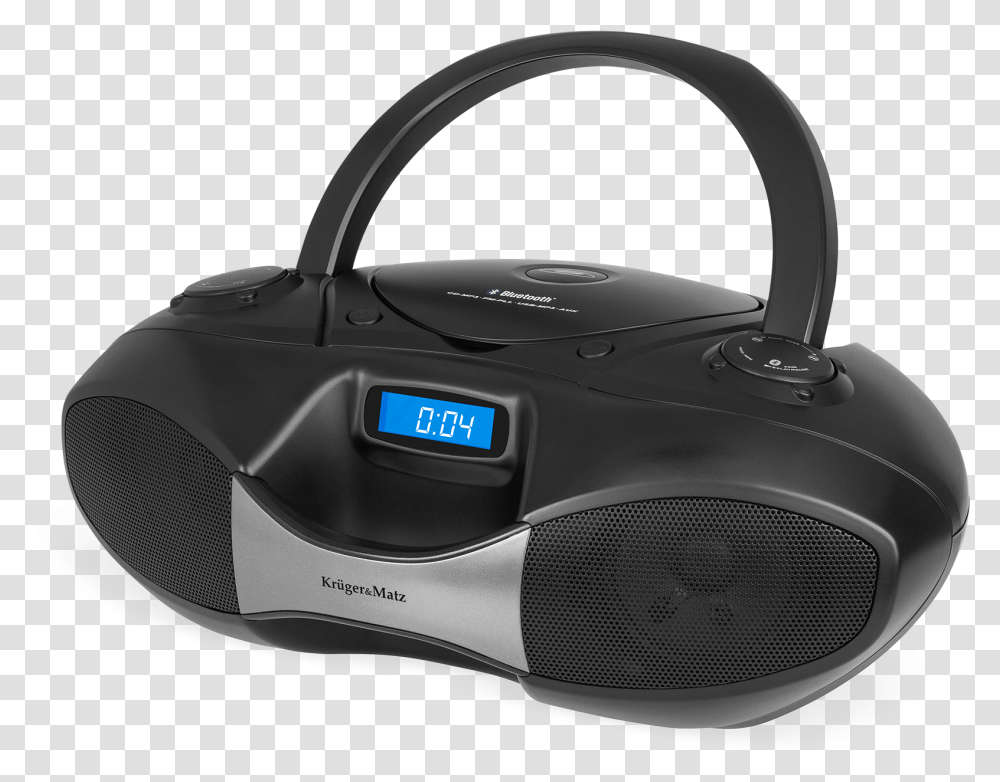 Boombox Km 3903 Boombox With Cd Sd Km3903, Helmet, Clothing, Apparel, Radio Transparent Png