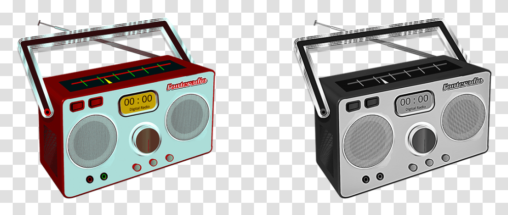 Boombox Subwoofer, Camera, Electronics, Radio Transparent Png