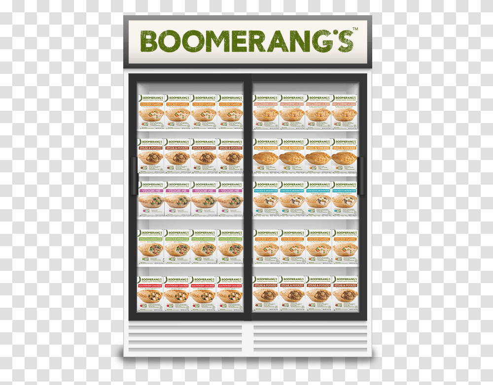 Boomerang Freezer Machine, Menu, Page Transparent Png