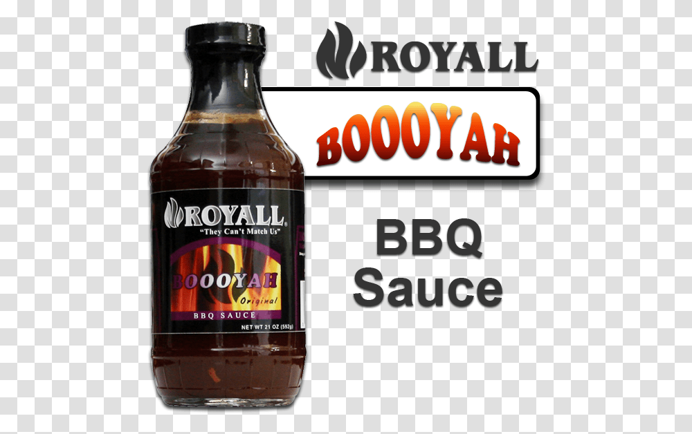 Boooyah Bbq Sauce Bottle, Seasoning, Food, Syrup, Beer Transparent Png