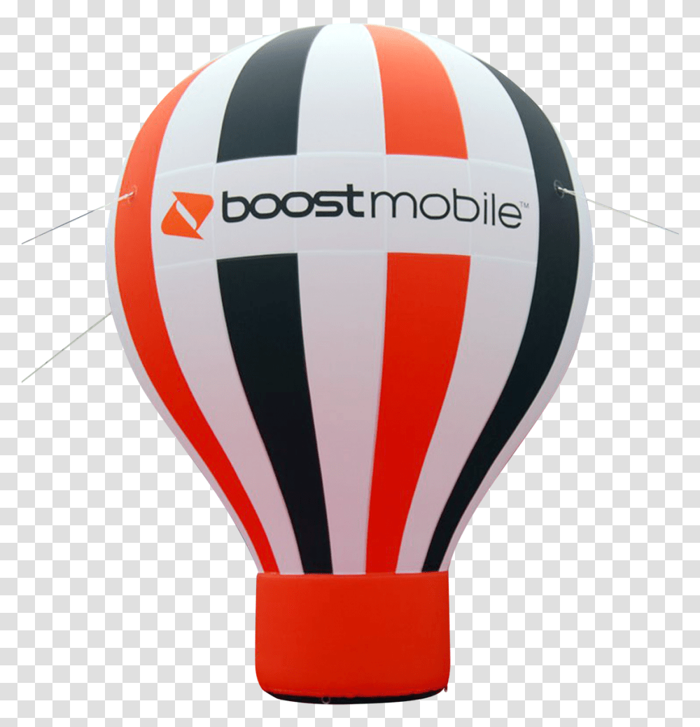 Boost Mobile Giant Inflatable Advertising Balloon Boost Mobile, Vehicle, Transportation, Aircraft, Hot Air Balloon Transparent Png