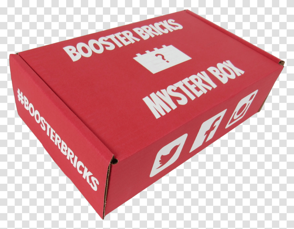 Booster Bricks Mystery Box Box, First Aid, Cardboard, Carton, Bandage Transparent Png