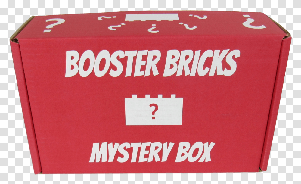 Booster Bricks Mystery Box Box, First Aid, Carton, Cardboard Transparent Png