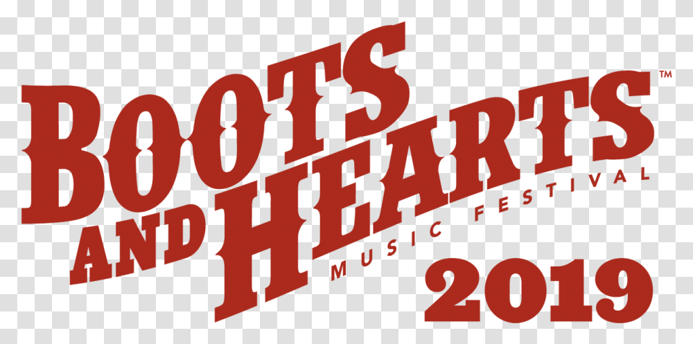 Boots And Hearts Music Festival Boots Amp Hearts 2019, Number, Alphabet Transparent Png