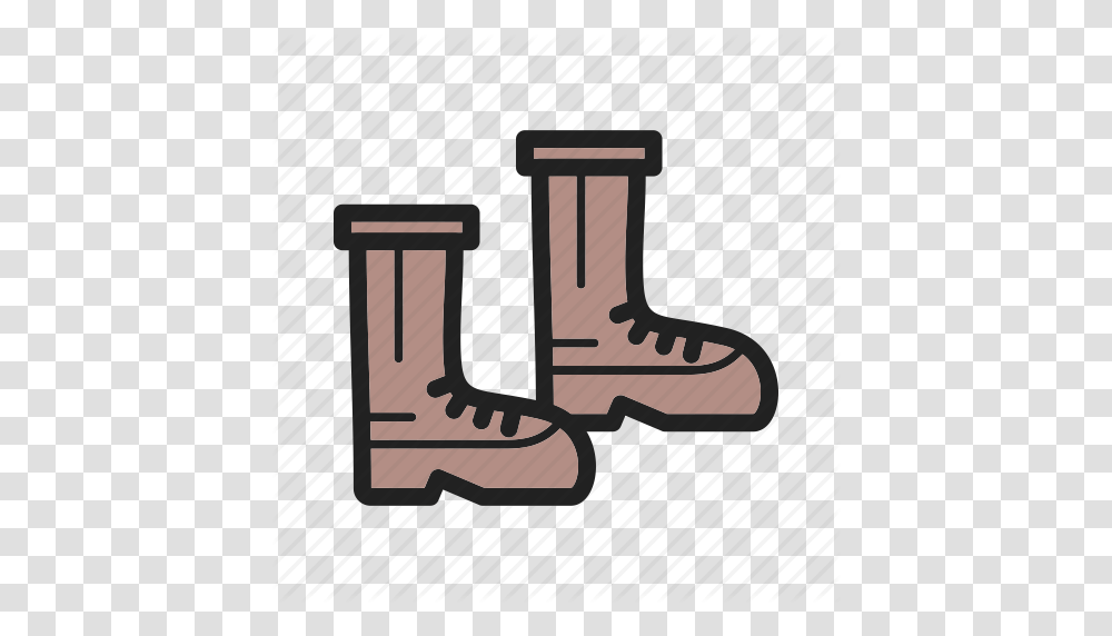 Boots Equipment Firefighter Rescue Safety Uniform Work Icon, Apparel, Footwear, Cowboy Boot Transparent Png