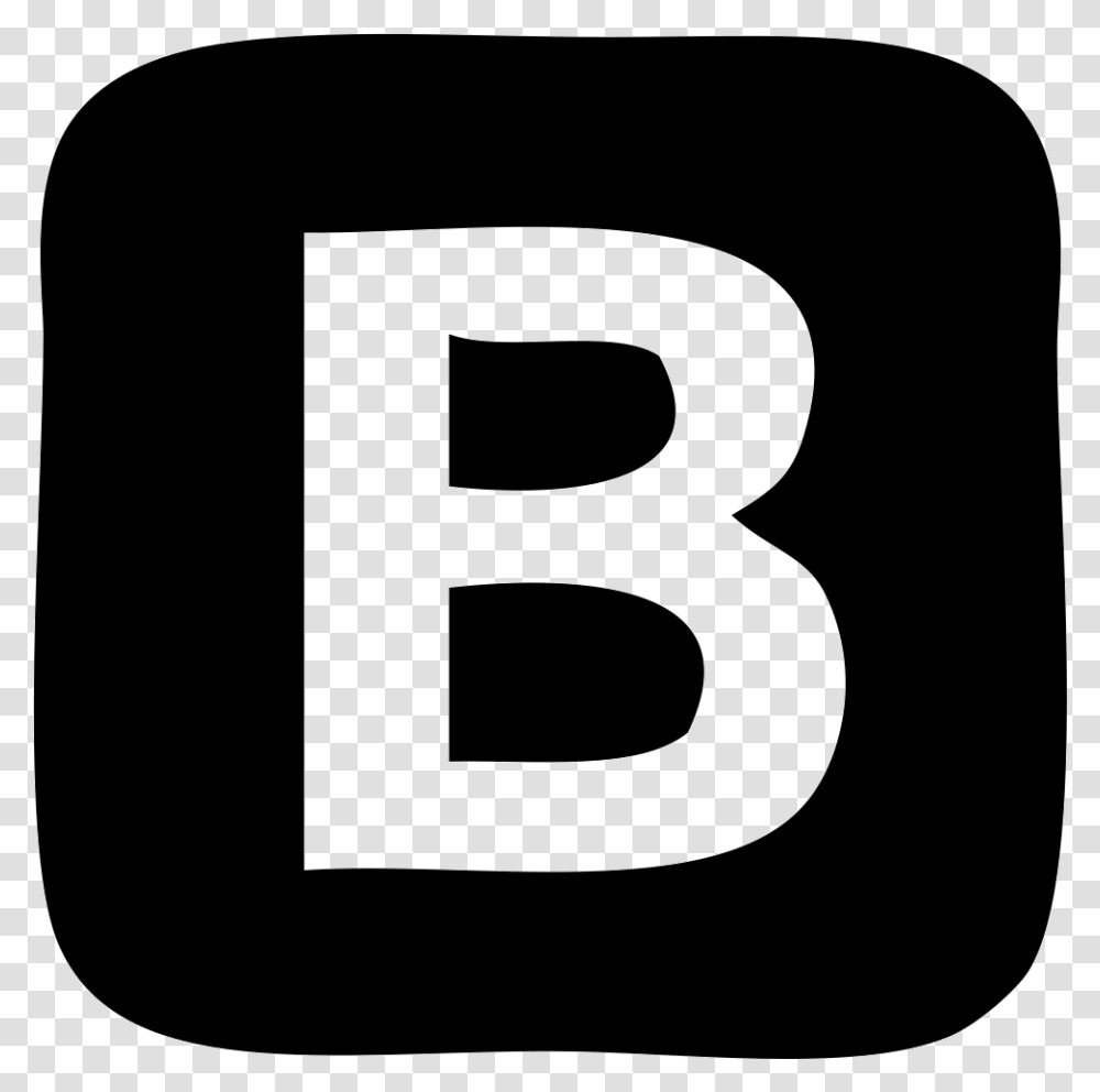 Bootstrap Bootstrap Logo Black And White, Number, Alphabet Transparent Png