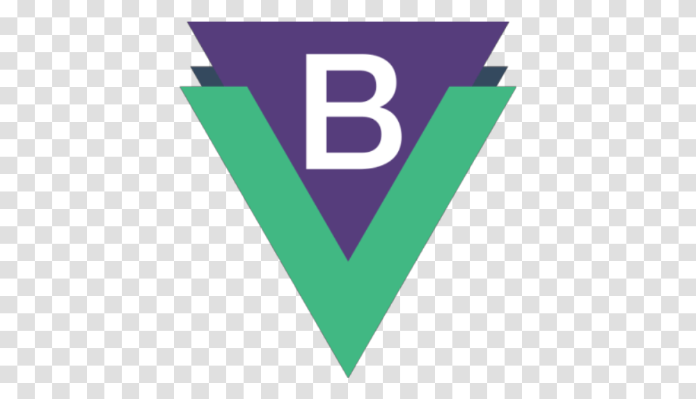 Bootstrap Vue Bootstrap Vue Logo, Triangle, Text, Graphics, Art Transparent Png
