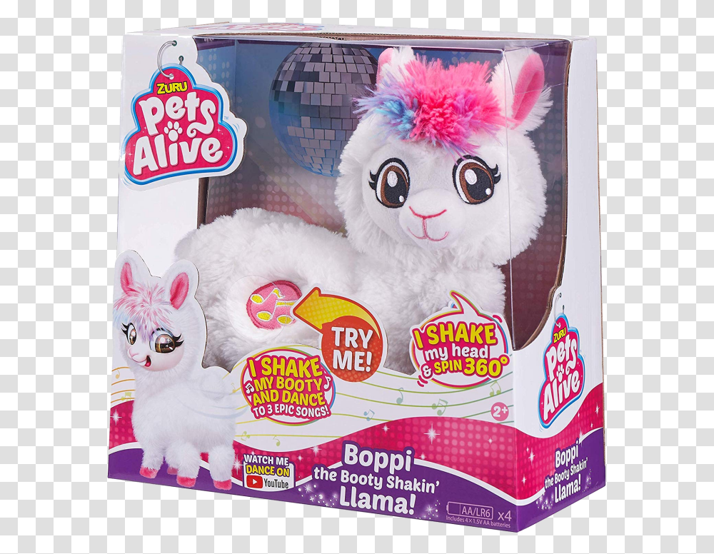 Booty Shakin Llama Target, Toy, Cat, Animal, Plush Transparent Png