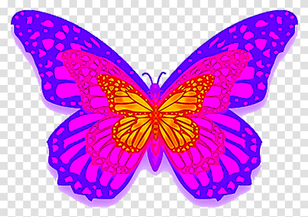 Borboleta Roxa Image With Butterfly, Pattern, Ornament, Fractal, Purple Transparent Png