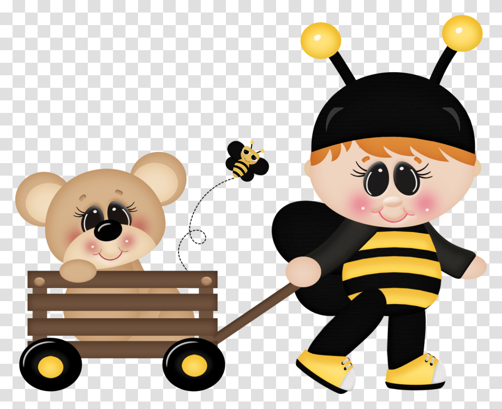 Borboletas Amp Joaninhas Bumble Bee Clipart Clipart 2 Borboletas Amp Joaninhas, Person, Human, Transportation, Vehicle Transparent Png