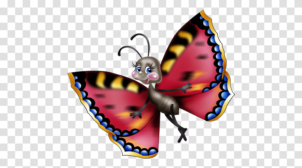 Borboletas Amp Joaninhas E Etc Funny Butterfly Cartoon Character, Animal, Pattern, Toy Transparent Png