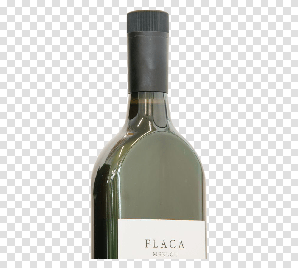 Bordeaux Shoulders On A Flat Wine Bottle Glass Bottle, Liquor, Alcohol, Beverage, Drink Transparent Png
