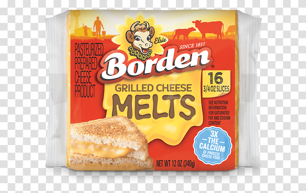 Borden Grilled Cheese Melts, Burger, Food, Person, Snack Transparent Png