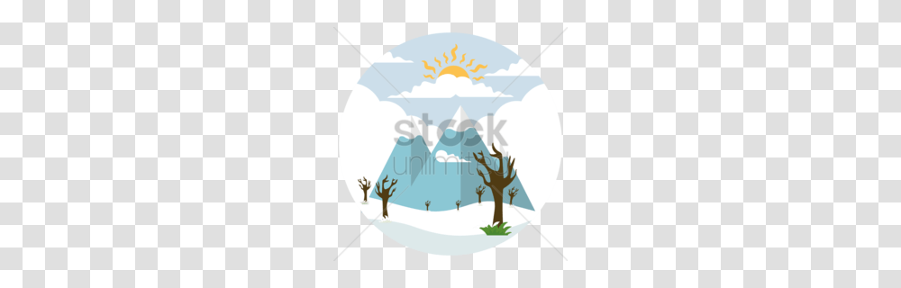 Border Art Clipart, Nature, Outdoors, Snow, Mountain Transparent Png