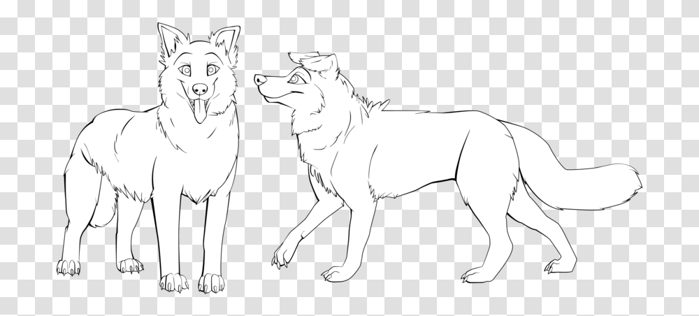 Border Collie Free Border Collie Line Art By Northern Breed Group, Mammal, Animal, Wolf, Dog Transparent Png
