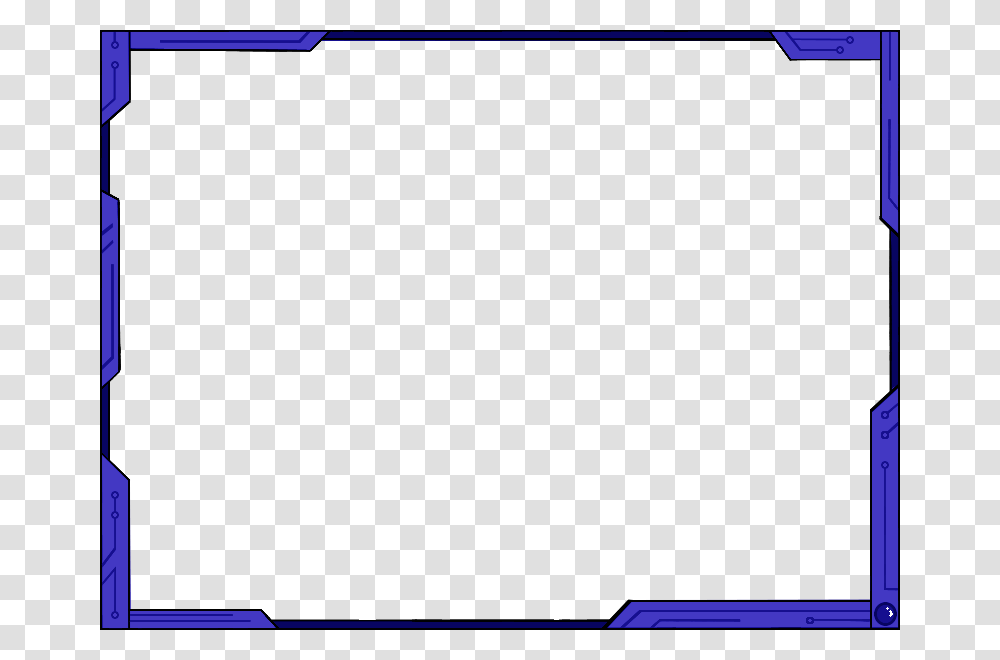 Border Design Blue Image, Monitor, Screen, Electronics, Display Transparent Png