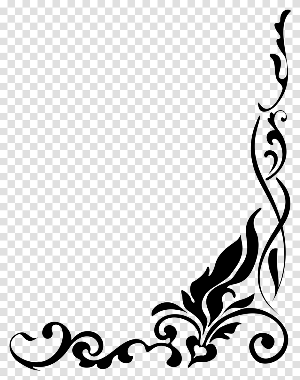 Border Design For School Project, Gray, World Of Warcraft Transparent Png