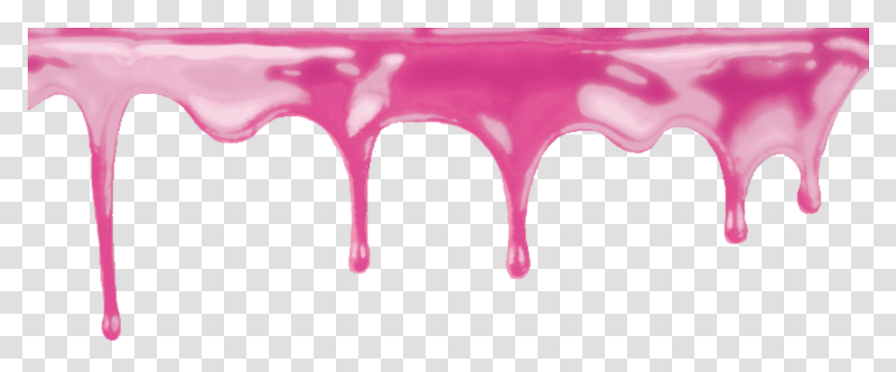 Border Edging Frame Pink Paint Dripping Drip Purple Slime Dripping, Furniture, Table, Couch, Home Decor Transparent Png