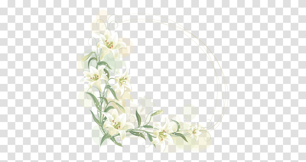 Border Flowers Flower Floral Design Picture Frame Plant For Cat Mania, Graphics, Art, Pattern, Clothing Transparent Png