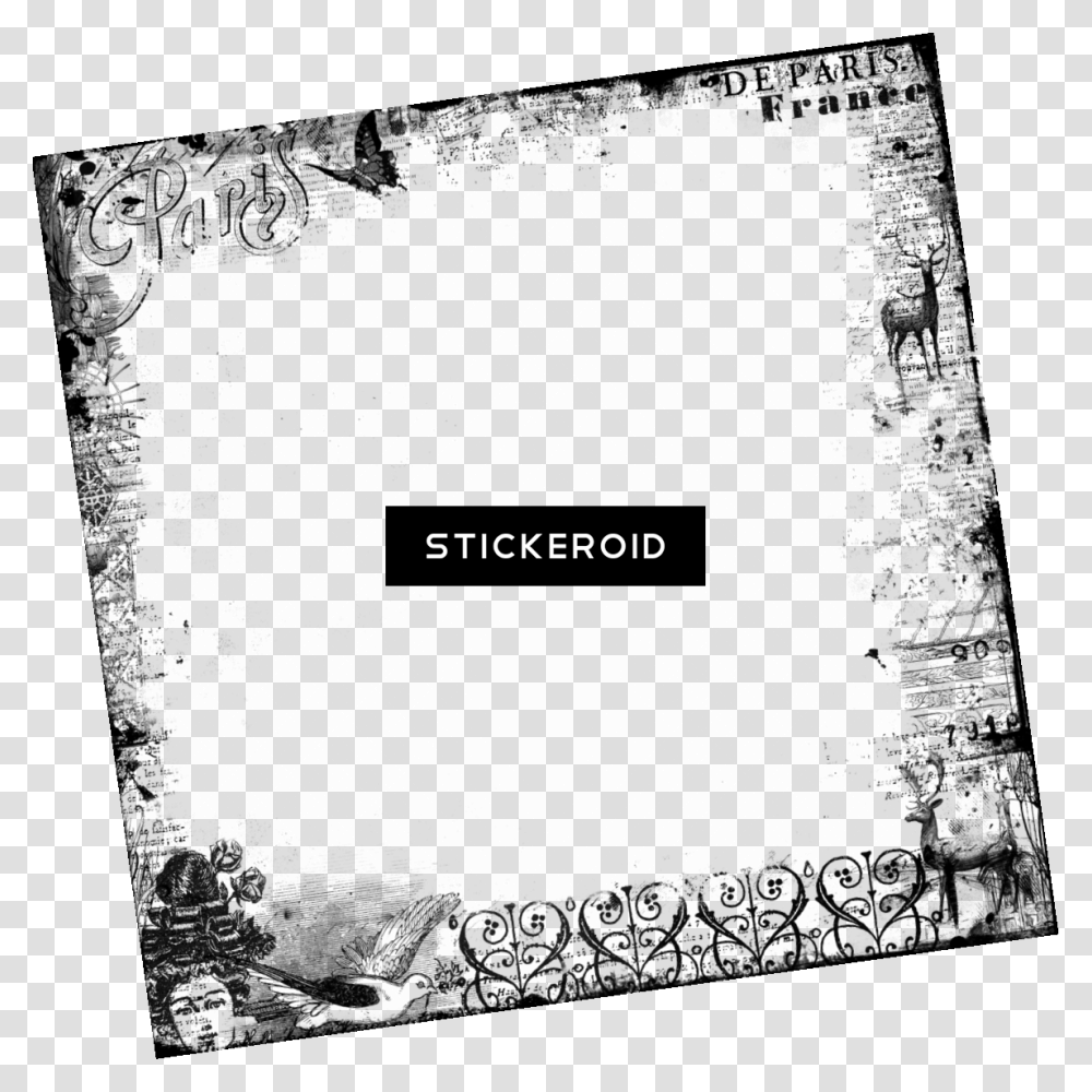 Border Frame Photo Vintag, Business Card, Paper, Rug Transparent Png