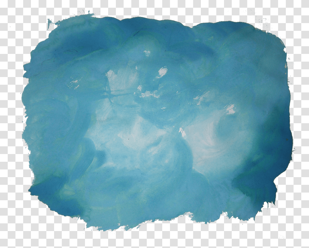 Border Free Peoplepng Watercolor Border Blue, Nature, Ice, Outdoors, Crystal Transparent Png