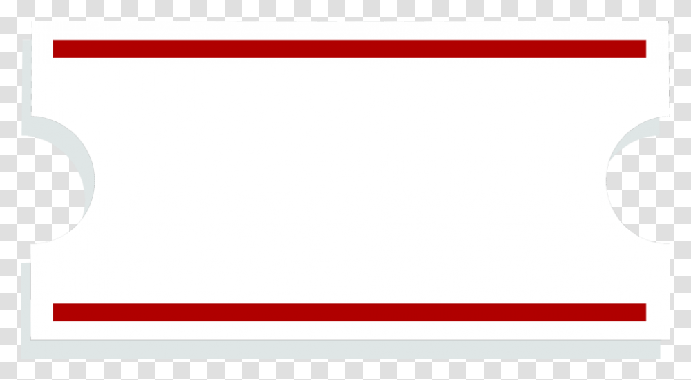 Border Free Stock Photo Illustration Of A Blank Ticket, White Board, Screen, Electronics Transparent Png