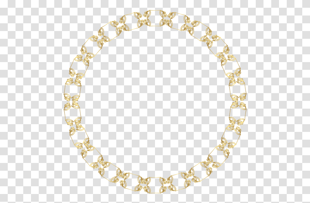 Border Gold Circle Hd, Bracelet, Jewelry, Accessories, Accessory Transparent Png