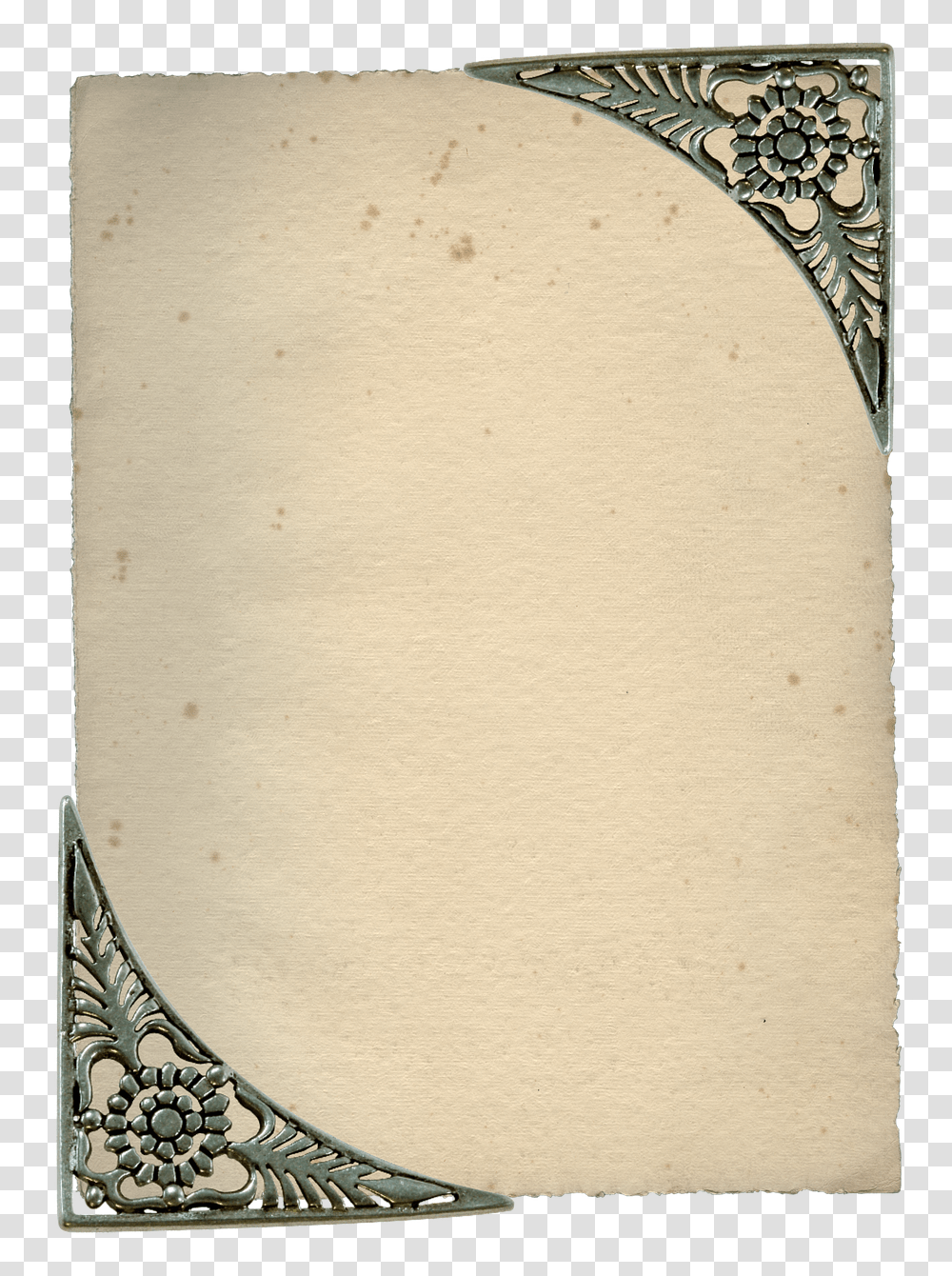 Border Old, Rug, Scroll, Paper, Accessories Transparent Png