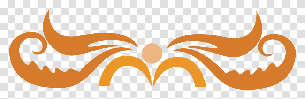 Border Orange Colour, Floral Design, Pattern Transparent Png