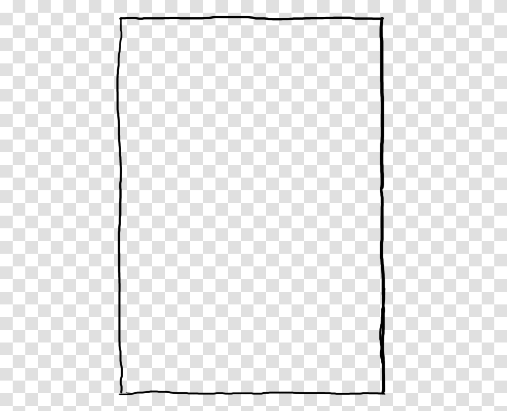 Border Portrait Image, White Board, Paper, Page Transparent Png