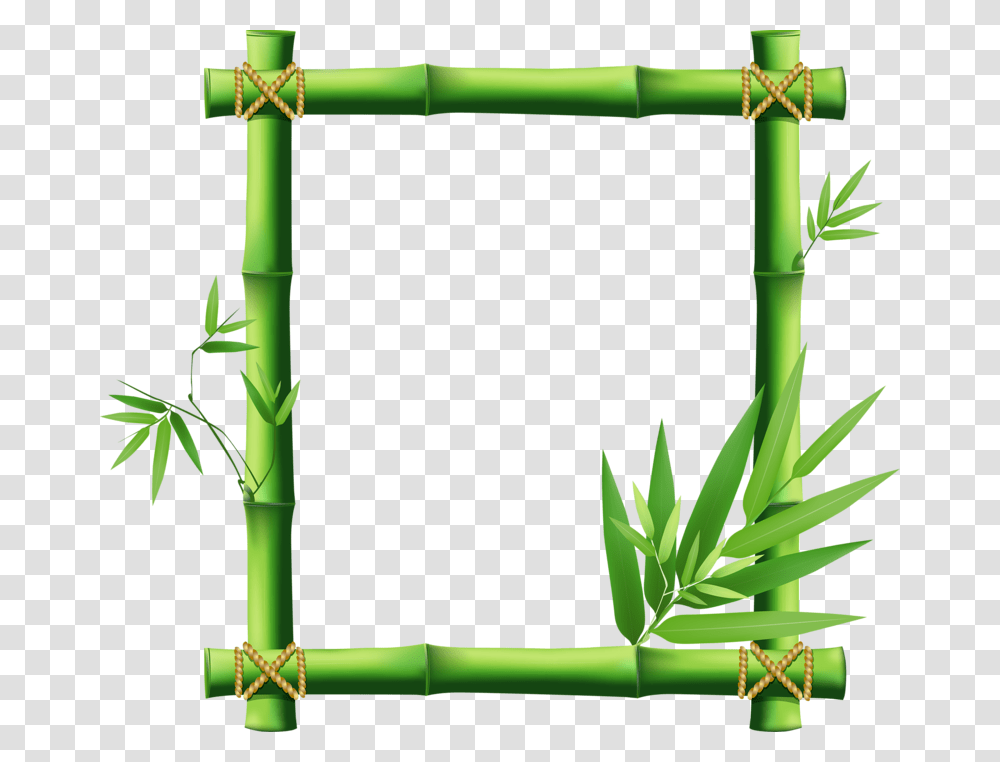 Border Templates Clip Art And Scrapbooking, Plant, Bamboo, Construction Crane, Bamboo Shoot Transparent Png