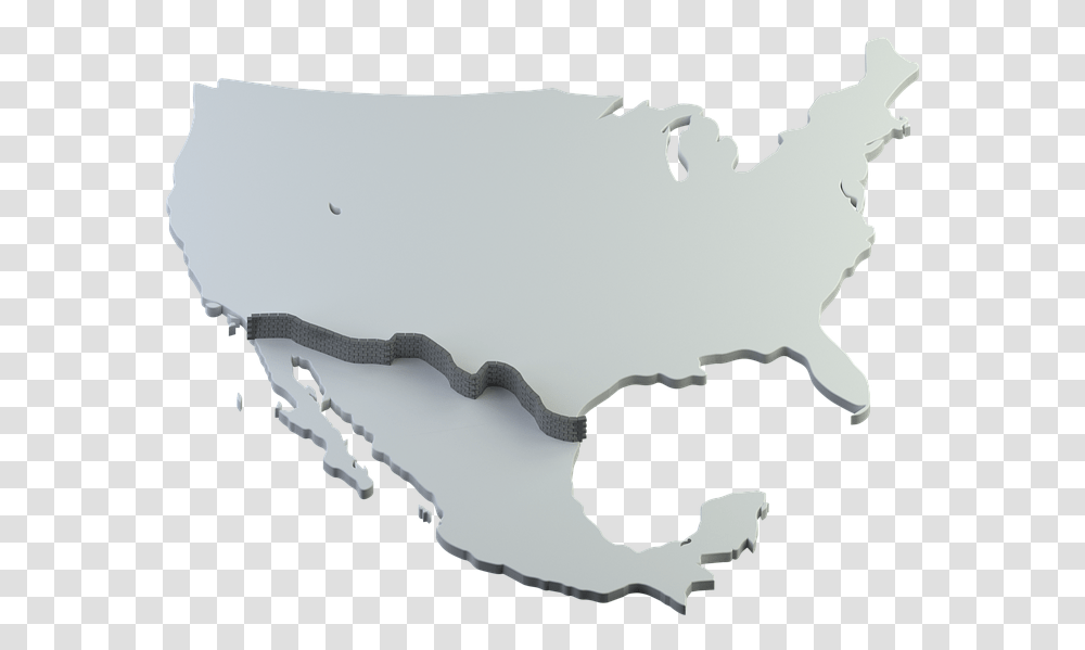 Border Wall Too Expensive, Nature, Outdoors, Plot, Map Transparent Png
