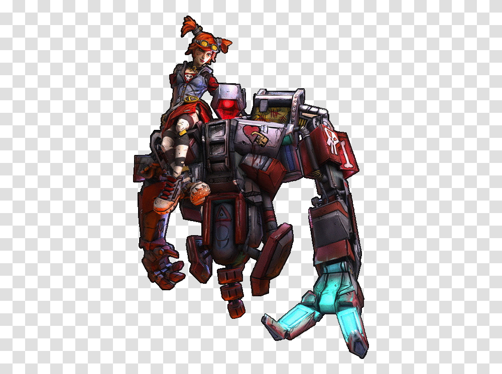 Borderlands 2 Mechromancer, Toy, Robot, Person, Human Transparent Png