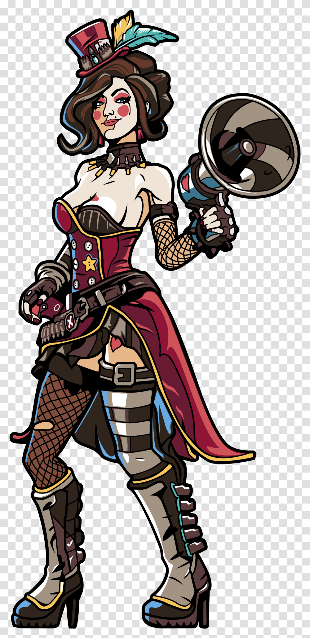 Borderlands 3 Moxxi Statue, Person, Human, Knight, Samurai Transparent Png