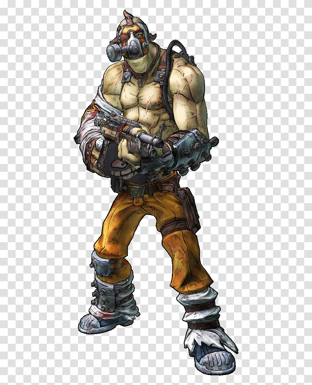 Borderlands Psycho Psycho Borderlands 2 Characters, Person, People, Overwatch Transparent Png