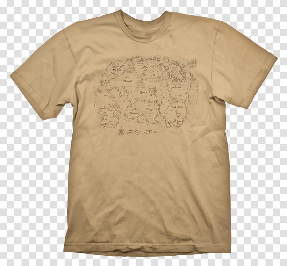 Borderlands T Shirt, Apparel, T-Shirt, Khaki Transparent Png