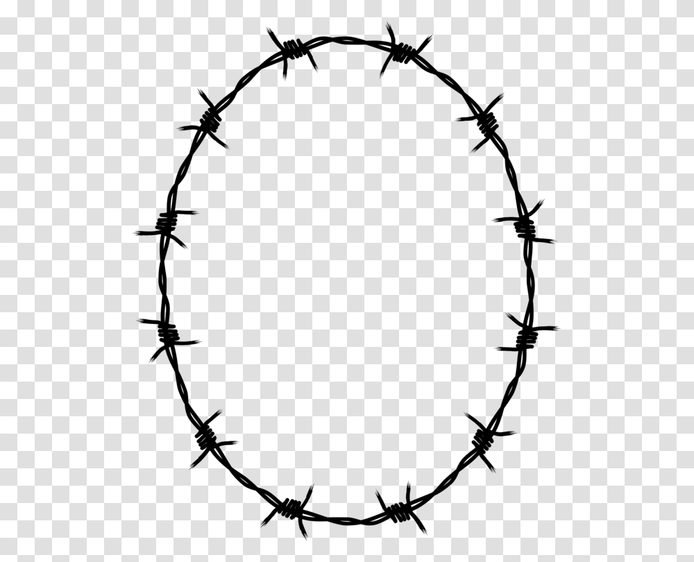 Borders And Frames Barbed Wire Drawing Fence, Gray, World Of Warcraft Transparent Png