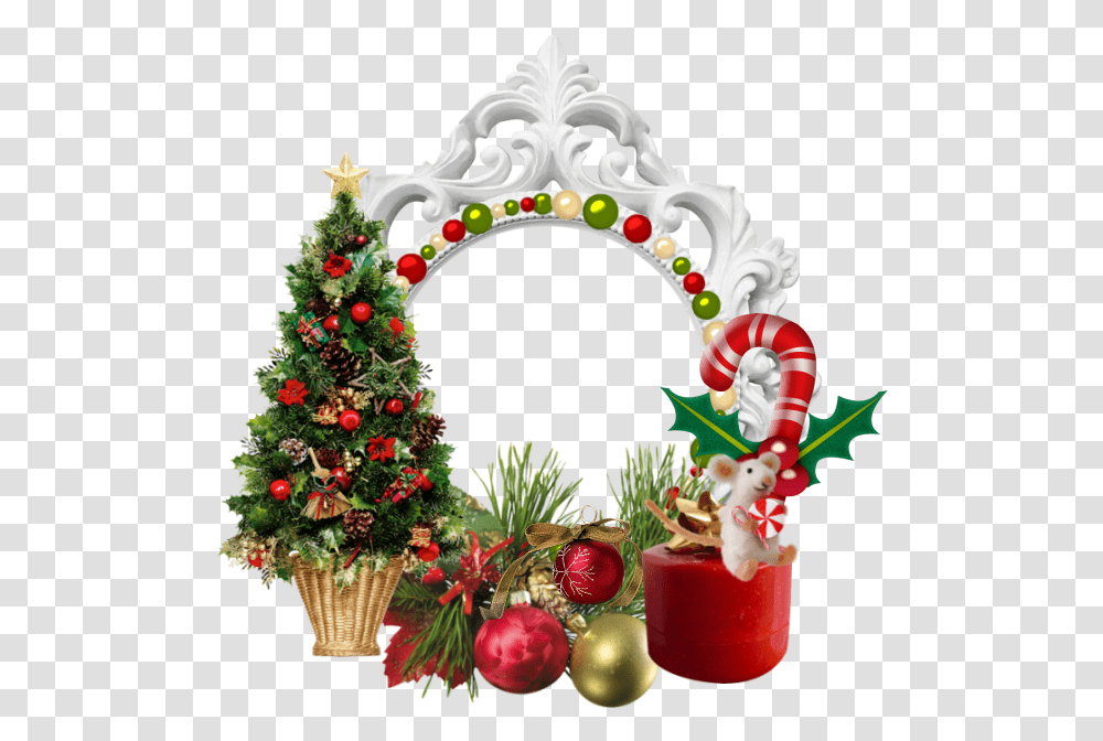 Borders And Frames Christmas Wreaths Jul Frames Frasi Sul Natale Nostalgia, Plant, Birthday Cake, Dessert, Food Transparent Png