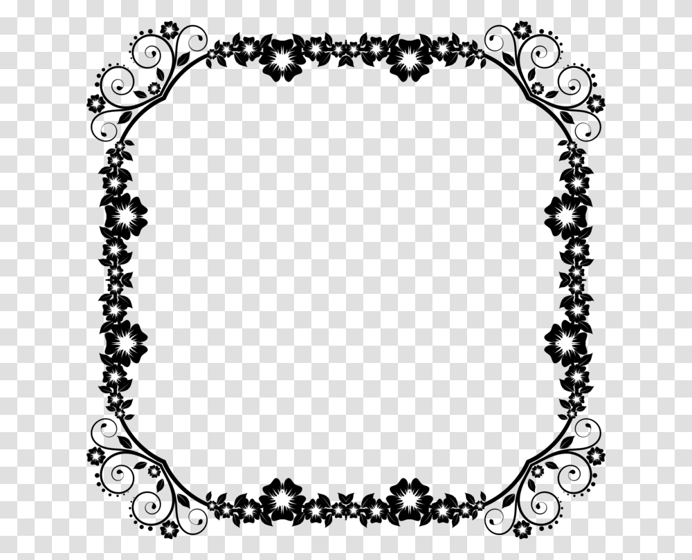Borders And Frames Decorative Arts Decorative Borders Frame Border Design Black And White, Oval, Bubble, Lace, Headband Transparent Png