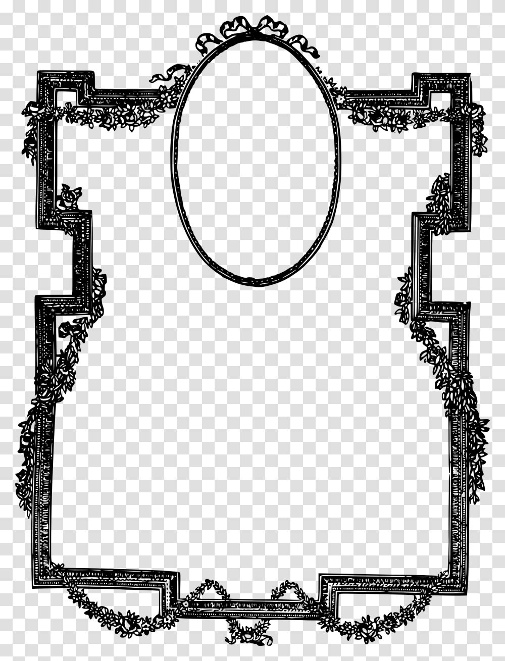 Borders And Frames Decorative Borders Picture Frames Clip Art, Gray, World Of Warcraft Transparent Png