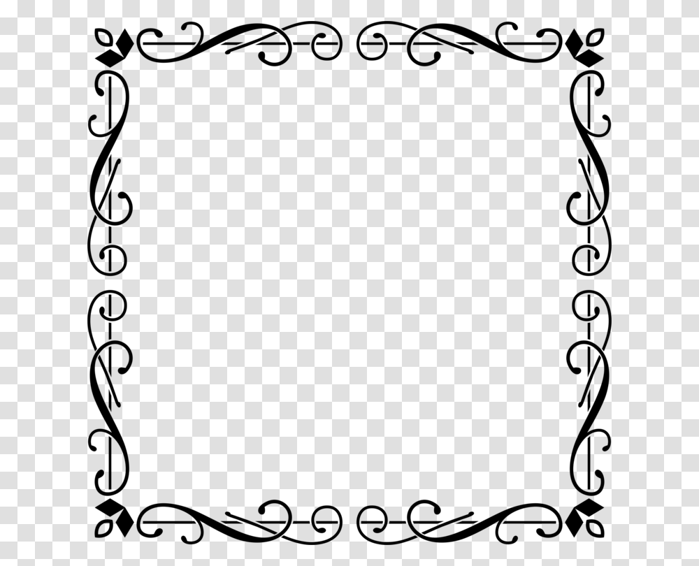 Borders And Frames Picture Frames Decorative Arts Ornament Free, Gray, World Of Warcraft Transparent Png