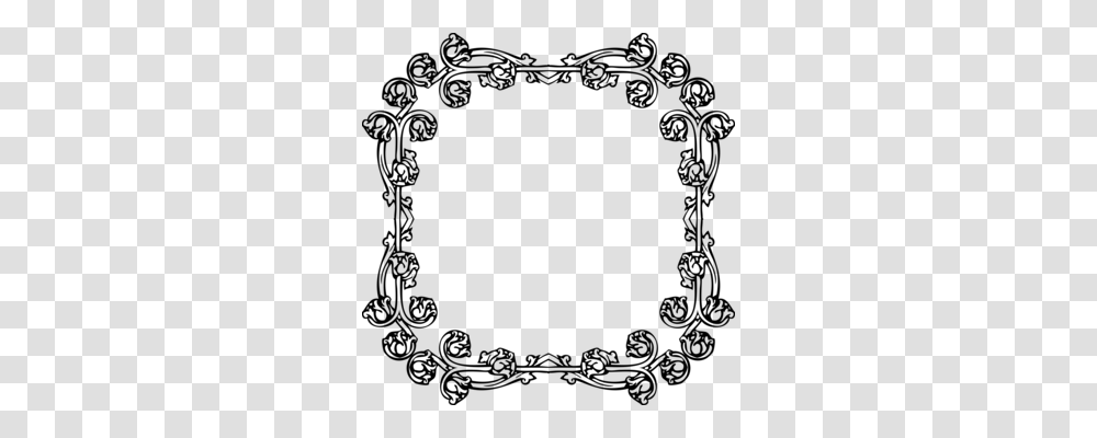 Borders And Frames Picture Frames Victorian Era Ornament Computer, Gray, World Of Warcraft, Halo Transparent Png