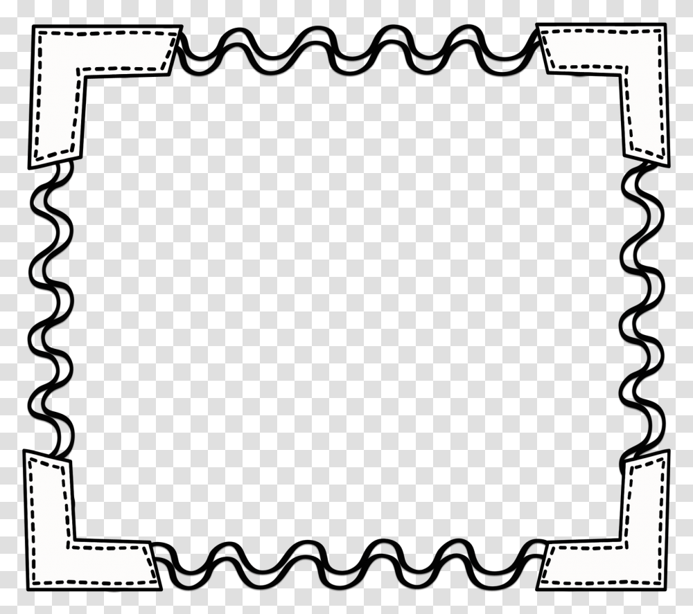 Borders Black And White Clipart Transparent Png