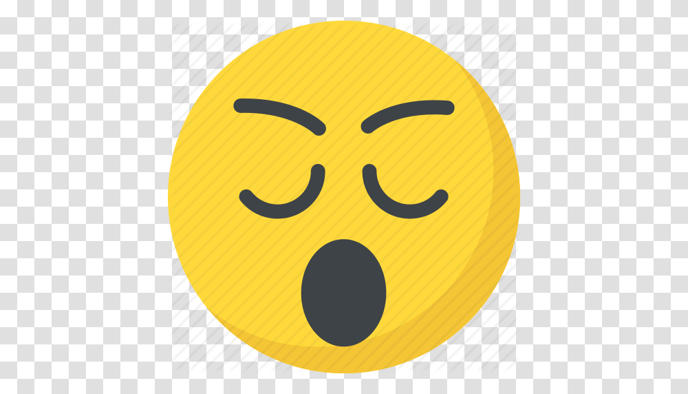 Bored Emoji Sleepy Face Tired Yawn Face Icon, Pillow, Cushion, Nature, Food Transparent Png